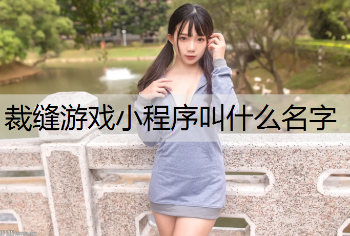裁缝游戏小程序叫什么名字